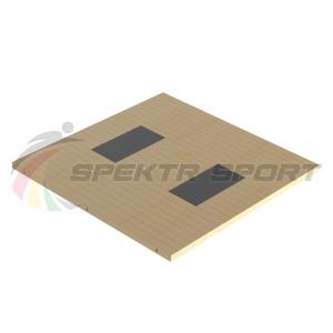 Купить Помост тяжелоатлетический 3х3х0,1м, рез. амортизаторы 1х0,5х0,04м в Данкове 